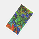 Van Gogh - Irises, beroemd schilderij, Servet (Hoek)