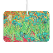 Van Gogh Irises, Blauwgroen Luchtverfrisser (Voorkant)