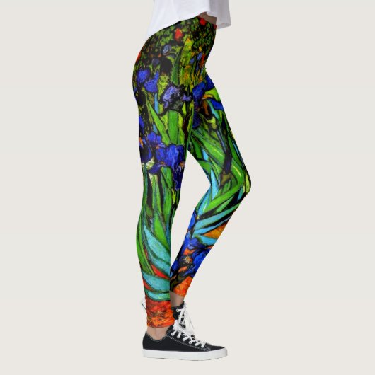Van Gogh - Irises, bloemschilderij, Leggings (Rechts)