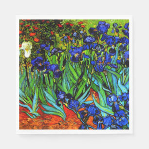 Van Gogh - Irises, bloemschilderij Servet