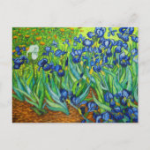Van Gogh Irises Briefkaart (Voorkant)