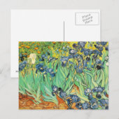 Van Gogh Irises Briefkaart (Voorkant / Achterkant)