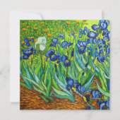 Van Gogh Irises Card (Voorkant)