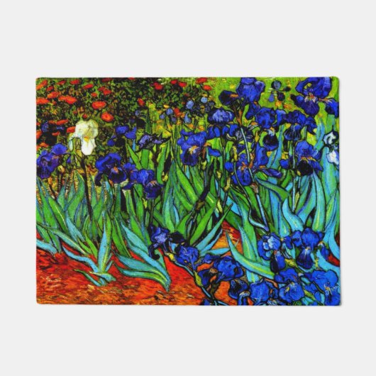 Van Gogh - Irises Deurmat (Voorkant)