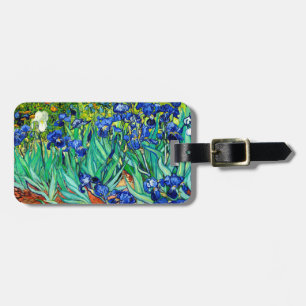 Van Gogh Irises (F608) Fine Art Bagagelabel