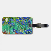 Van Gogh Irises (F608) Fine Art Bagagelabel (Achterkant horizontaal)
