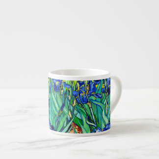 Van Gogh Irises (F608)  Fine Art Espresso Kop