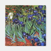 Van Gogh Irises (F608) Fine Art Magneet (Voorkant)