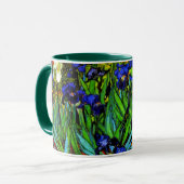 Van Gogh - Irises, fijn kunstschilderij Mok (Voorkant links)