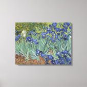 Van Gogh Irises Fine Art Painting  Canvas Afdruk (Voorkant)