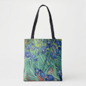Van Gogh - Irises Fine Art Shopping Tote Bag (Voorkant)