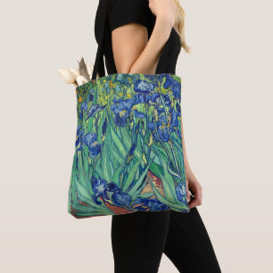 Van Gogh - Irises Fine Art Shopping Tote Bag