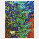 Van Gogh - Irises Fleece Deken (Voorkant)