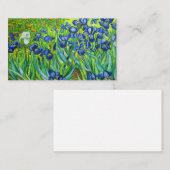 Van Gogh Irises Informatiekaartje (Voorkant / Achterkant)