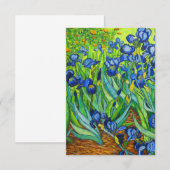 Van Gogh Irises Kaart (Voorkant / Achterkant)