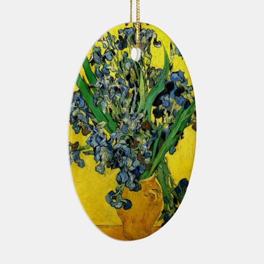 Van Gogh: Irises Keramisch Ornament (Rechts)