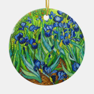 Van Gogh Irises Keramisch Ornament