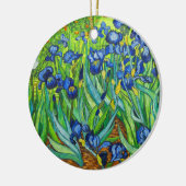 Van Gogh Irises Keramisch Ornament (Links)