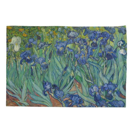 Van Gogh  Irises Kussensloop (Achterkant-Links)