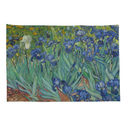 Van Gogh  Irises Kussensloop (Achterkant-Rechts)
