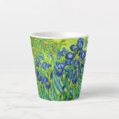 Van Gogh Irises Latte Mok (Voorkant)