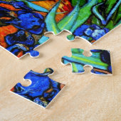 Van Gogh - Irises Legpuzzel (Zijkant)