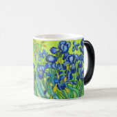 Van Gogh Irises Magische Mok (Voorkant rechts)