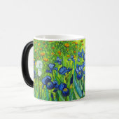 Van Gogh Irises Magische Mok (Voorkant links)
