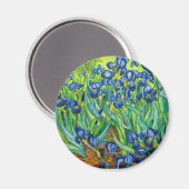 Van Gogh Irises Magneet (Voorkant / Achterkant)