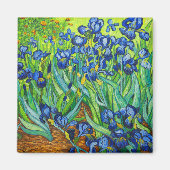 Van Gogh Irises Magneet (Voorkant)