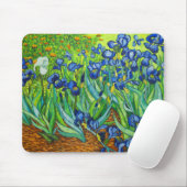 Van Gogh Irises Muismat (Met muis)