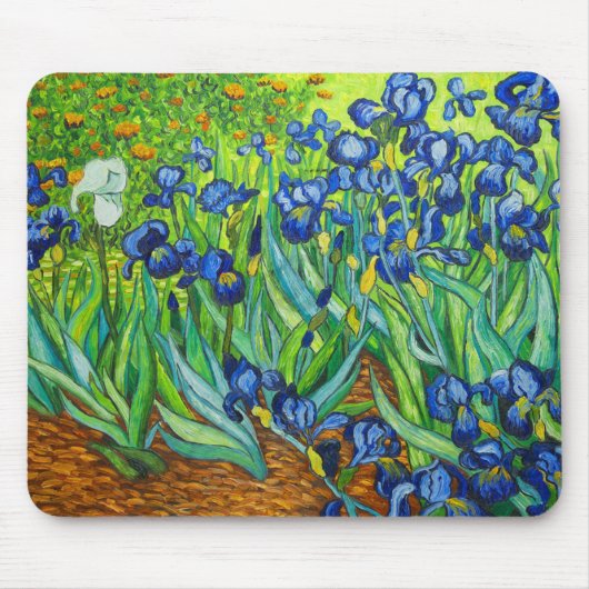 Van Gogh Irises Muismat (Voorkant)
