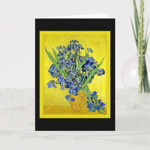 Van Gogh - Irises omgevormd Kaart