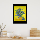 Van Gogh - Irises omgevormd Poster (Keuken)