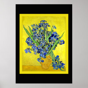 Van Gogh - Irises omgevormd Poster
