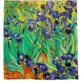 Van Gogh Irises/Paars/St. Remy Douchegordijn (Voorkant)
