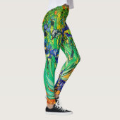 Van Gogh Irises/Paars/St. Remy Leggings (Rechts)