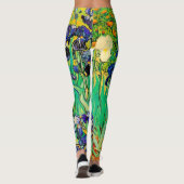 Van Gogh Irises/Paars/St. Remy Leggings (Achterkant)