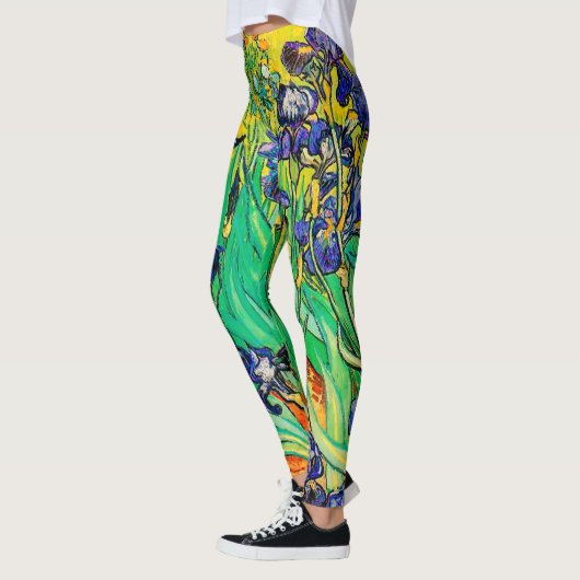 Van Gogh Irises/Paars/St. Remy Leggings (Links)