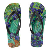 Van Gogh Irises/Paars/St. Remy Teenslippers (Voetbed)