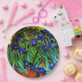 Van Gogh - Irises Papieren Bordje (Feest)