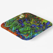 Van Gogh - Irises Papieren Bordje (Gebogen)