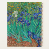 Van Gogh Irises Planner (Achterkant)