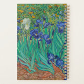 Van Gogh Irises Planner (Achterkant)