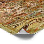 Van Gogh Irises,  Post Impressionisme Art Poster (Hoek)