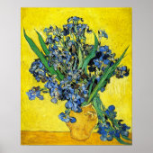 Van Gogh Irises Poster (Voorkant)