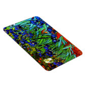 Van Gogh - Irises, prachtige Indigo Blauw mooie ku Magneet (Rechterzijde)