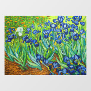 Van Gogh Irises Raamsticker