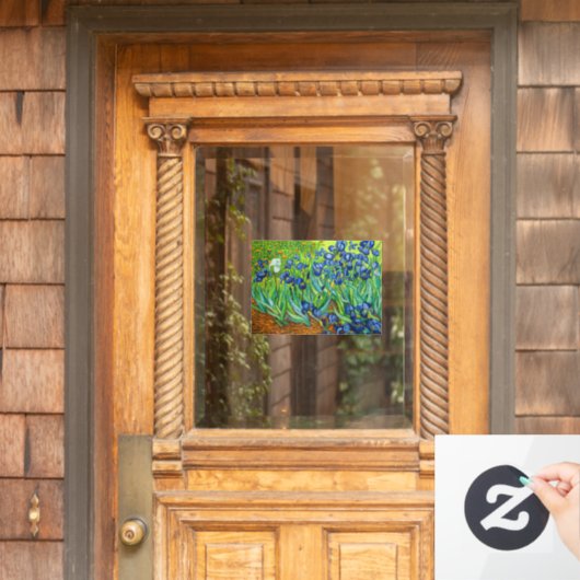 Van Gogh Irises Raamsticker (Huis Deur)