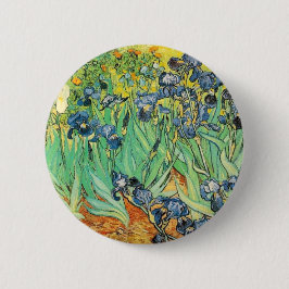 Van Gogh Irises Ronde Button 5,7 Cm